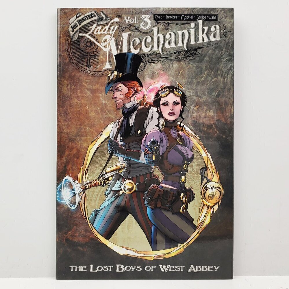 Lady Mechanika Vol. 3 Lost Boys West Abbey Benitez TPB Steampunk Graphic Novel